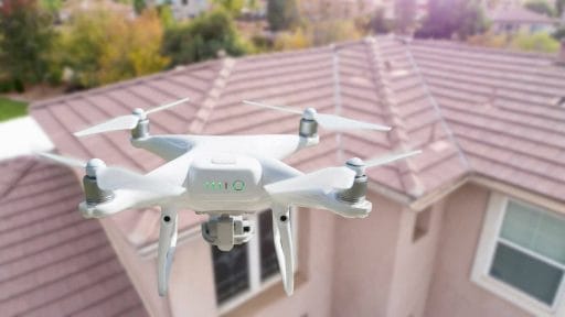Drone roof inspection, roof maintenance