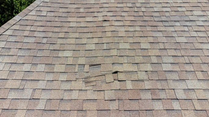 spring roof damage, roof repair, Newnan