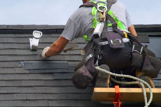 summer roof damage Repair Company in Peachtree City