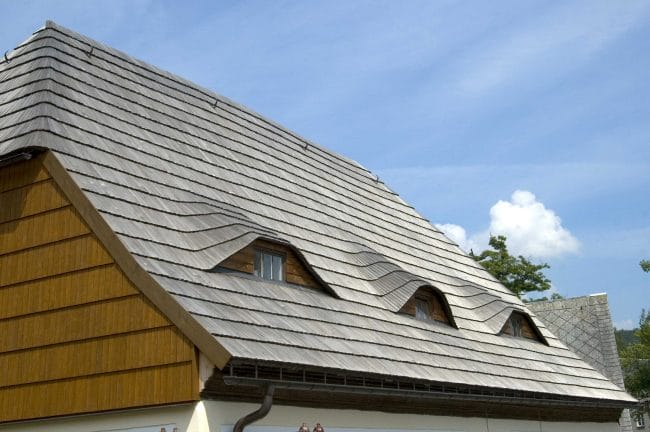 environmentally friendly roofing, green roofing, cedar roofing